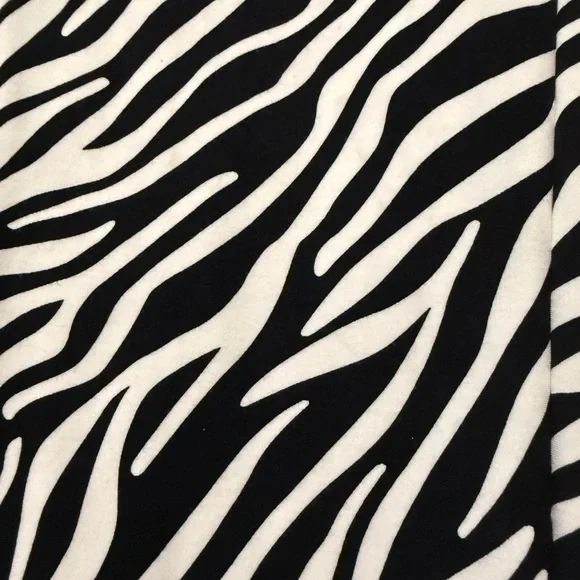 CAbi Black and White Animal Print Pants L - Picture 5 of 8